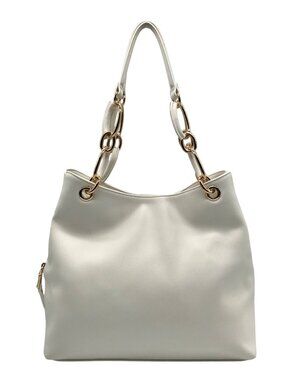 I.N.C. International Concepts Vanilla Trippii Chain Tote Bag